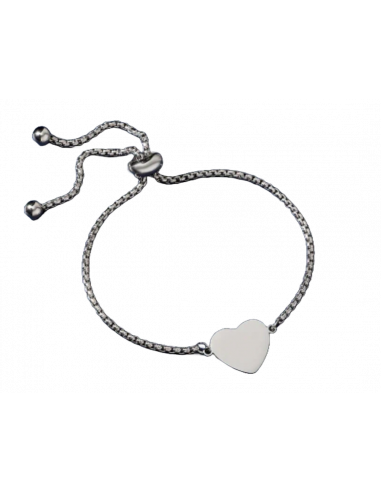 Pulsera Acero Corazón