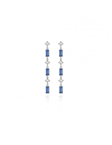 Pendientes Azul Victoria Cruz